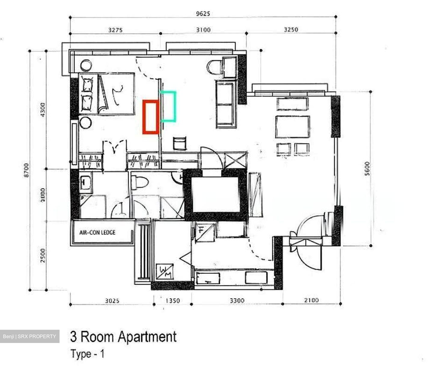 Blk 130B Toa Payoh Crest (Toa Payoh), HDB 3 Rooms #608671391